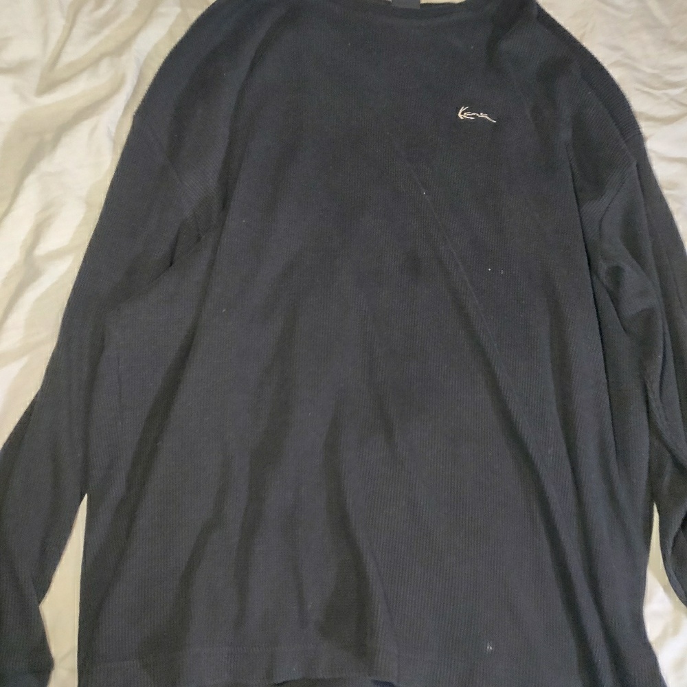 Karl Kani 4X Black Long Sleeve Shirt